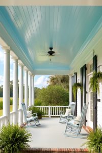 Why are Porch Ceilings Painted Blue: Uncovering the Tradition