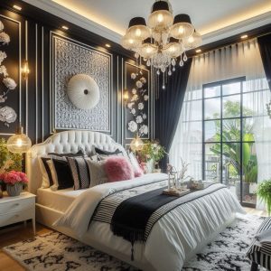 Bedroom Design Ideas Black and White