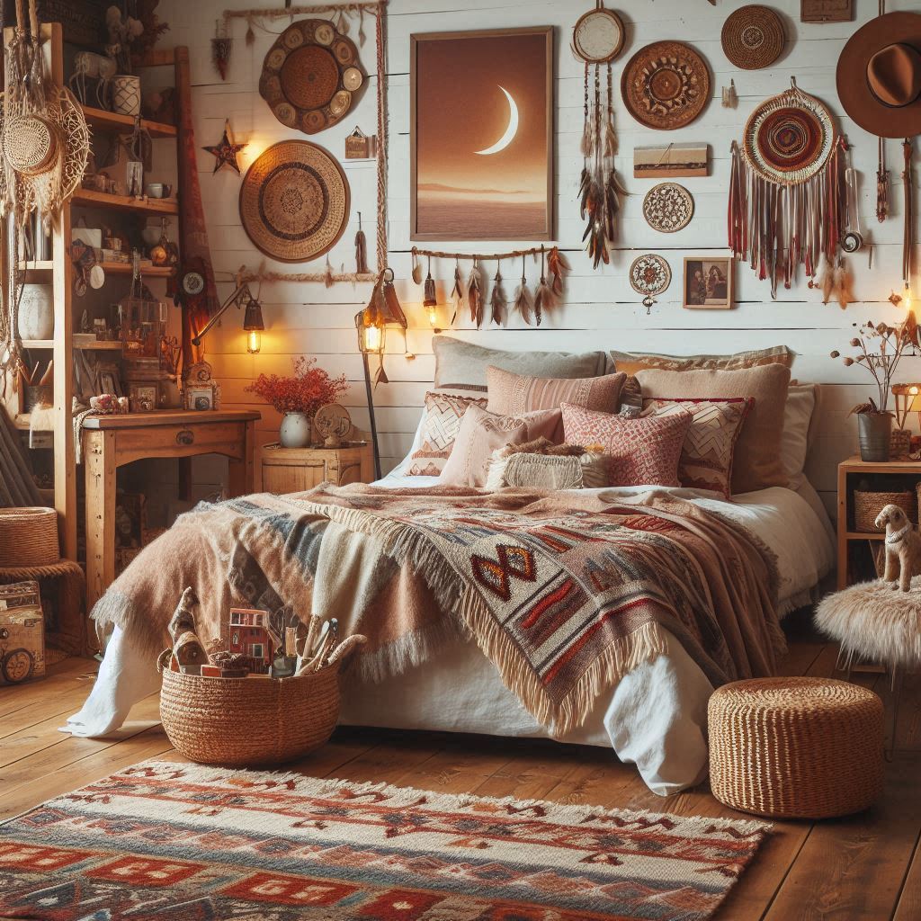 Cozy Boho Bedroom Western Ideas