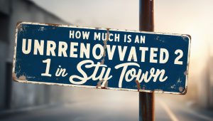How Much is an Unrenovated 2-Bedroom in Sty Town