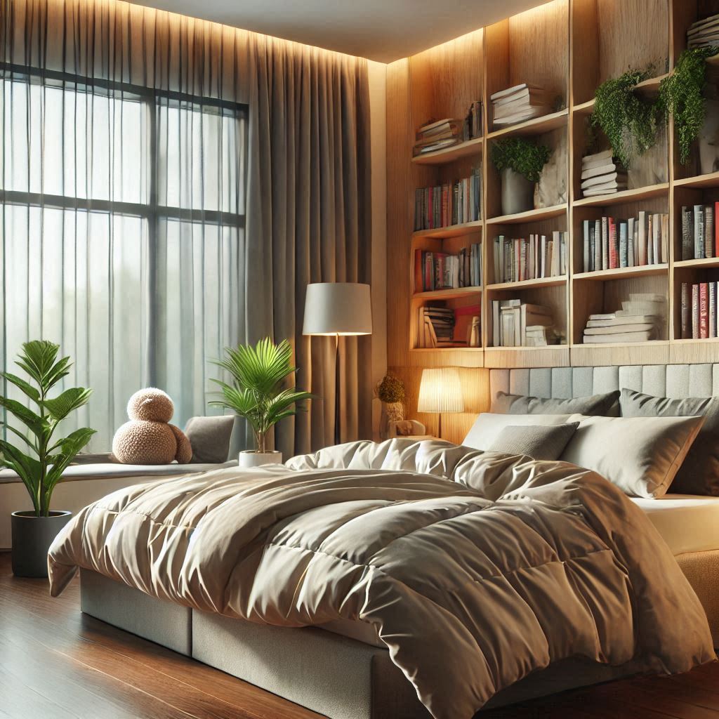 how to finish off a bedroom