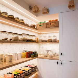 How to Decorate High Shelf in Kitchen