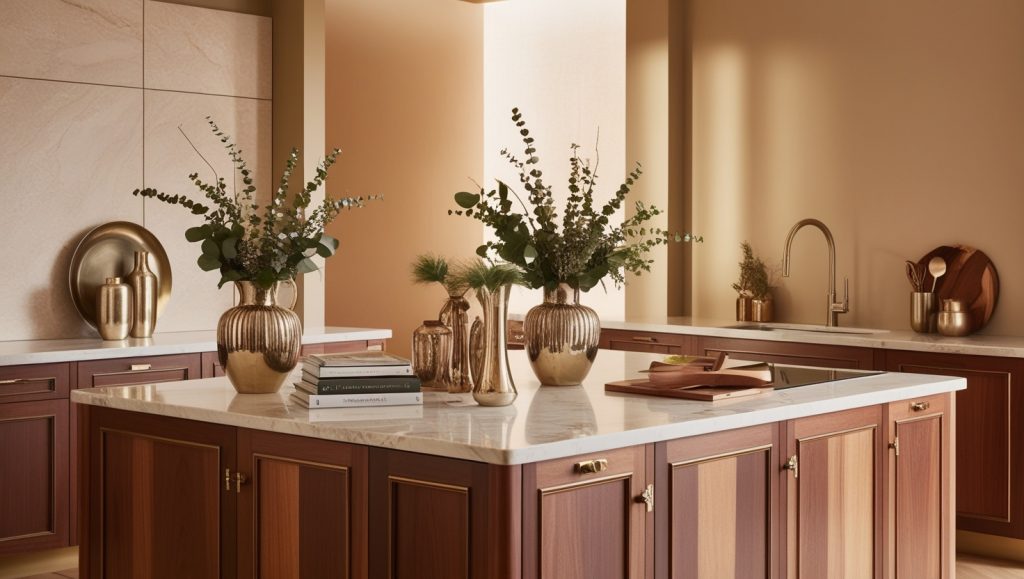 what to put on kitchen island for decoration