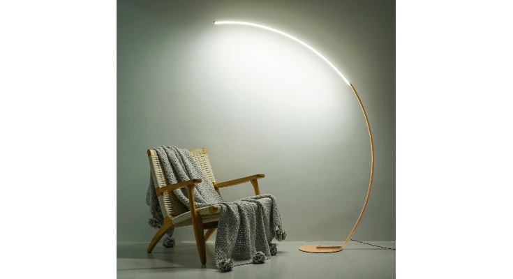 arc floor lamp tall gold led buying guide