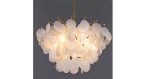 best tochic capiz shell chandelier 6-light chandeliers